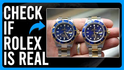 how do i know if a rolex is real|how to verify rolex authenticity.